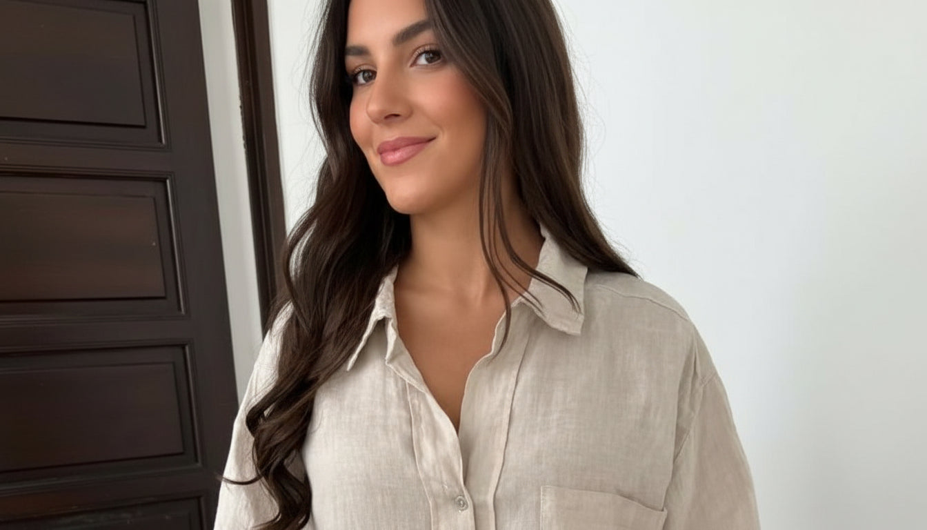 Casual Polyester Pocket Shirt Pants Suitable For Women's Wide Leg Pants, Long Sleeved Shirt Set, Women's Loose High Street Two-piece Set